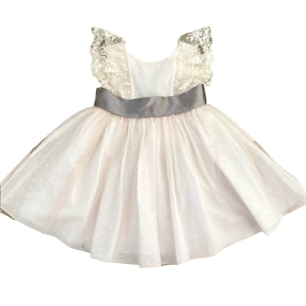 Girls lace formal dress